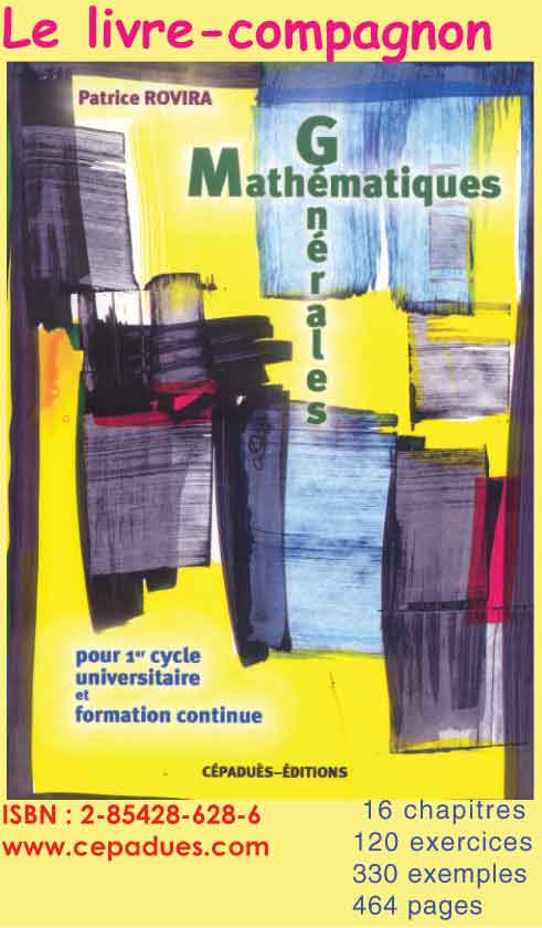 Mathmatiques Gnrales